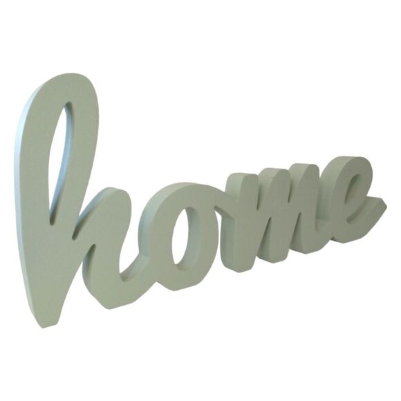 HOME Decor Figure Large Heavy Diecut Beach House Wooden Cutout Cursive Letter. - Picture 9 of 16